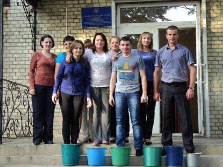 Управління ДКСУ у Хмельницькому районі прийняли участь в Ice Bucket Challenge