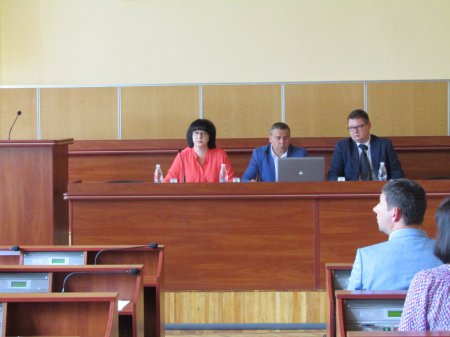 Відбулось пленарне засідання десятої позачергової сесії Хмельницької районної ради