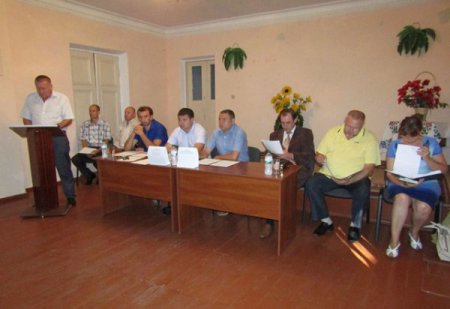 Голова ради Юрій Мельник взяв участь у виїзному засіданні колегії райдержадміністрації
