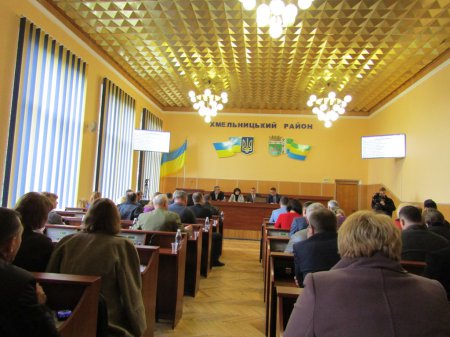 Відбулось пленарне засідання тринадцятої сесії Хмельницької районної ради