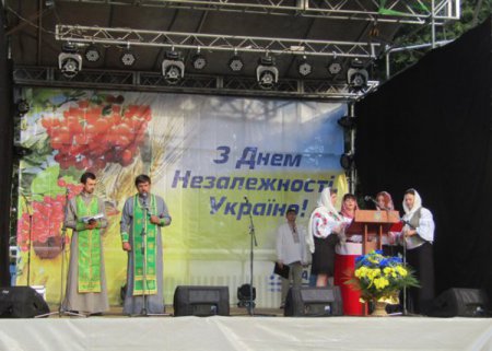 Святкування Дня незалежності України у Хмельницькому районі