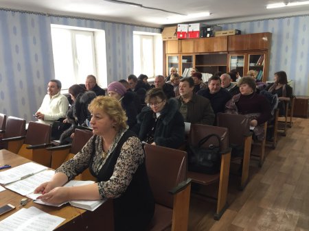 Відбулось пленарне засідання 26-ї чергової сесії Чорноострівської селищної ради в якому взяв участь голова районної ради