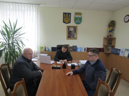 Відбулась зустріч з головним лікарем КЗ «Центр ПМСД Хмельницького району» Леонідом Коцюбою