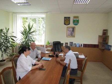 Відбулась зустріч з головним лікарем комунального некомерційного підприємства «Центр ПМД Хмельницького району»