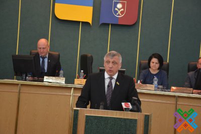 Депутати облради заслухали звіт Михайла Загородного про діяльність у 2018 році 