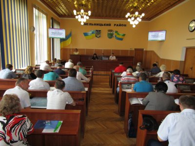 Відбулась 33 чергова сесія Хмельницької районної ради