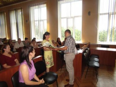 Голова районної ради Юрій Мельник привітав колектив райдержадміністрації із професійним святом