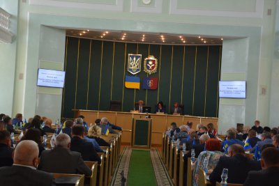 Голова районної ради Юрій Мельник взяв участь у пленарному засіданні двадцять сьомої сесії обласної ради