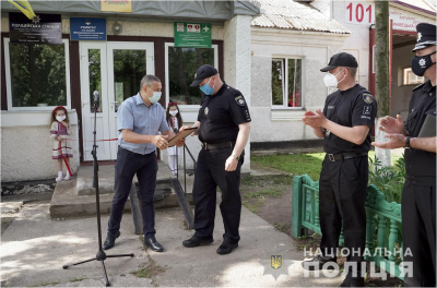 У рамках проєкту «Поліцейський офіцер громади» відкрито дві поліцейських станції на території Лісовогринівецької ОТГ