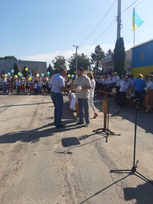 Голова районної ради взяв участь в урочистостях з нагоди святкування Дня Державного Прапора та 30-ї річниці Дня Незалежності України