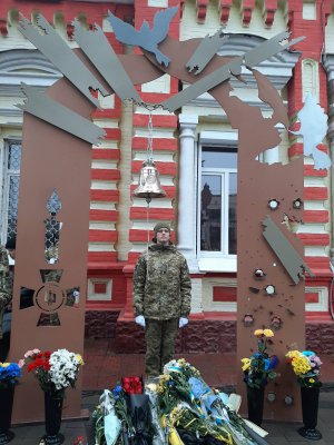 У Хмельницькому відкрили "Дзвін пам'яті" – на честь загиблих героїв в російсько-українській війні